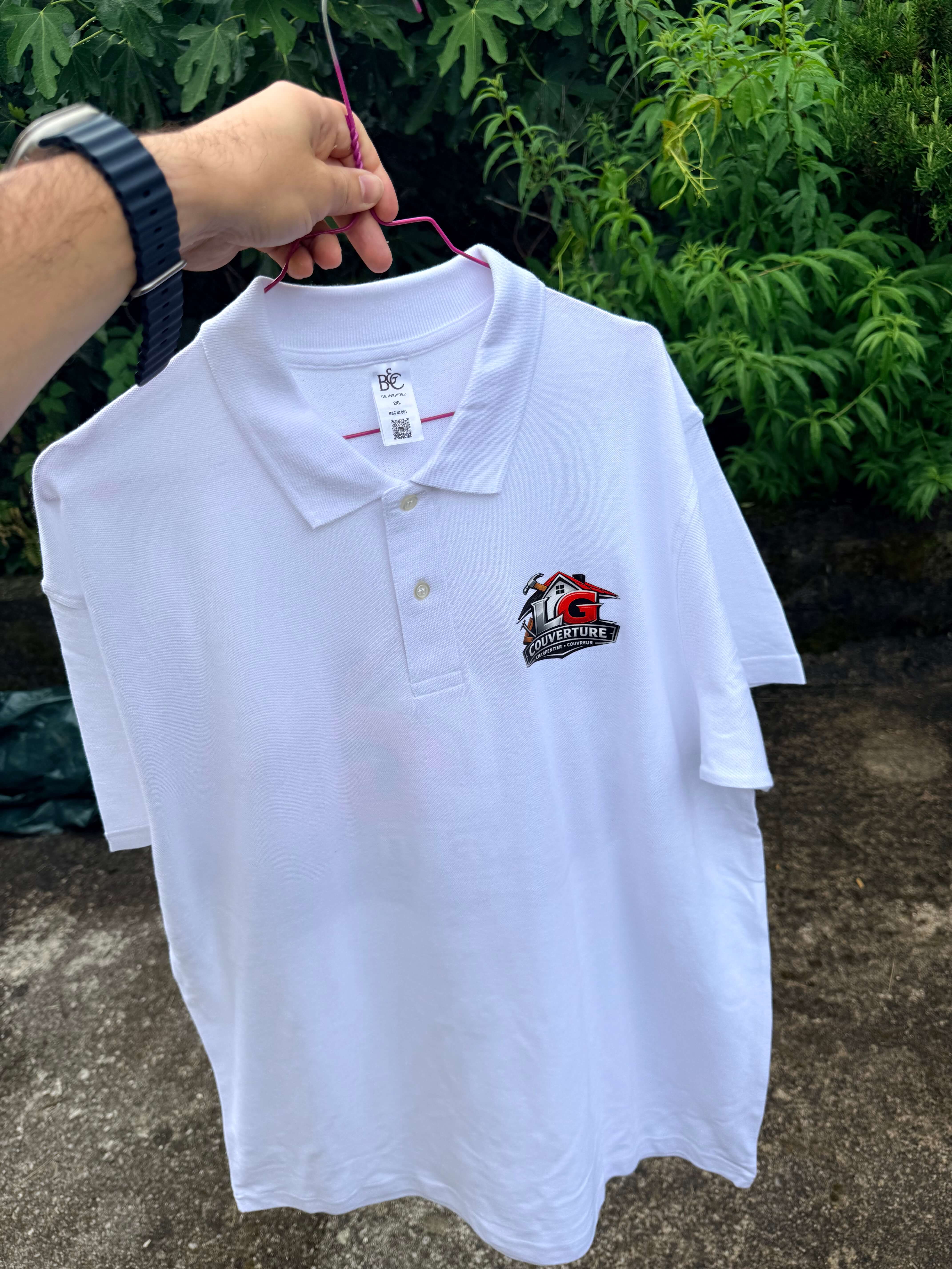 Réalisation Empreinte GTEX — personnalisation de vêtements 16